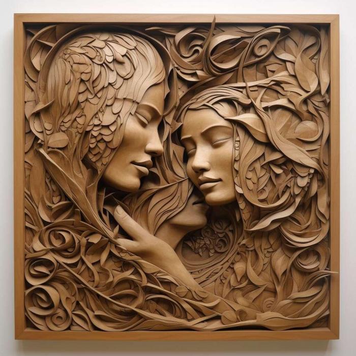 نموذج ثلاثي الأبعاد لآلة CNC 3D Art 